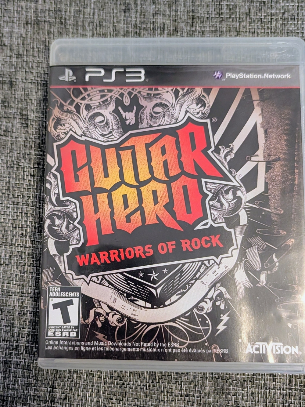 Guitar Hero: Warriors of Rock for PS3 (PlayStation 3 Video Game)